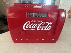 Vintage Model:OTR-1949 Old-Tyme Coca-Cola Cooler Radio - AM/FM Cassette Player