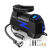 FADAKWALT Tire Inflator Portable Air Compressor, DC 12V Tire Air Pu... Fast Ship