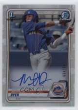 2020 Bowman Draft Chrome Picks Refractor 149/499 Matthew Dyer #CDA-MD Auto 0ke8