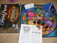 Trivial Pursuit Pop Culture DVD Game For Adults 2003