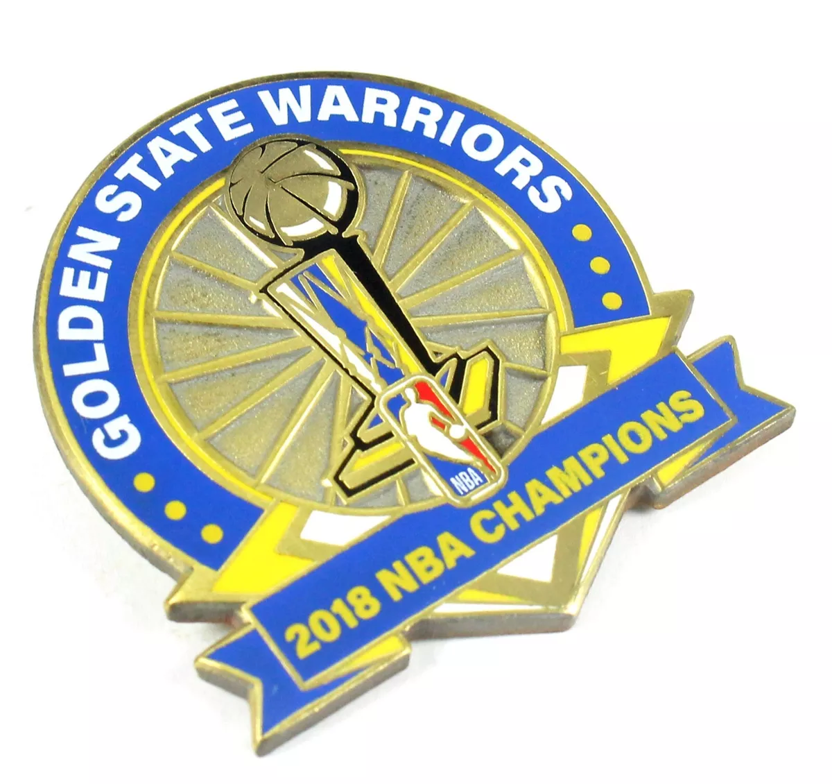 Golden State Warriors 2018 NBA Finals Champions Trophy Pin