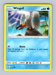 Wingull 37/149 Sun & Moon Base Set Common