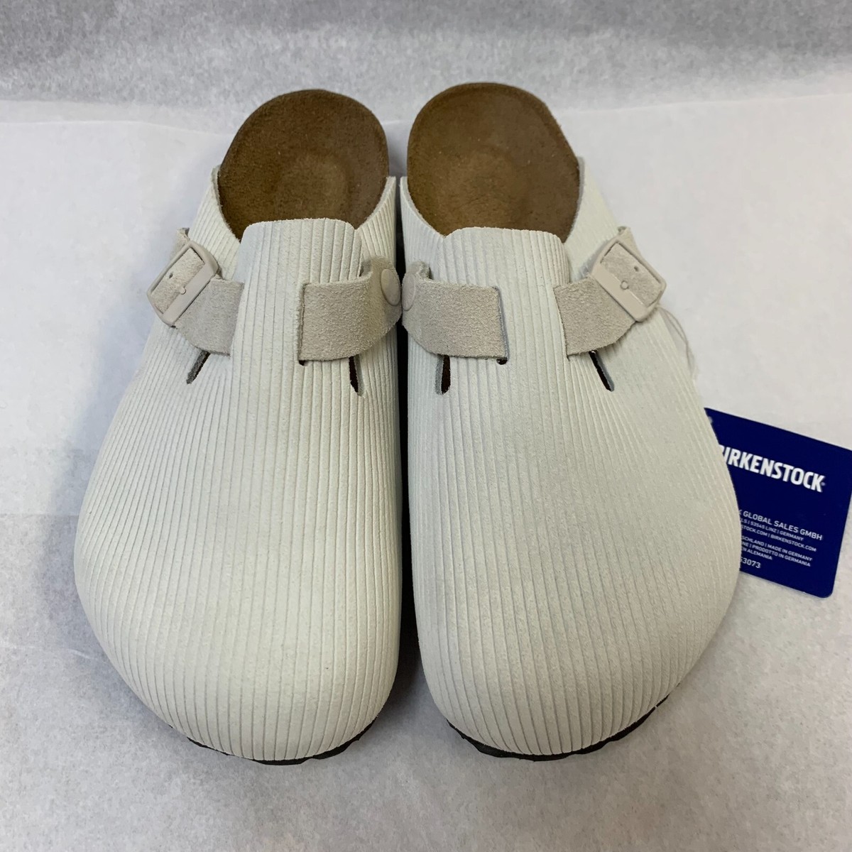 R*y様 BIRKENSTOCK BOSTON CORDUROY SUEDE 2 Boston Suede Embossed Corduroy Dark Tea | BIRKENSTOCK