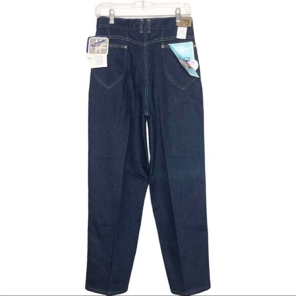 Vintage Cascade Blues Burlington Stretch Relaxed Fit Denim Jeans
