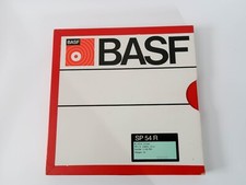 Vintage BASF  10.5 X 1/4 Metal Reel To Reel R...