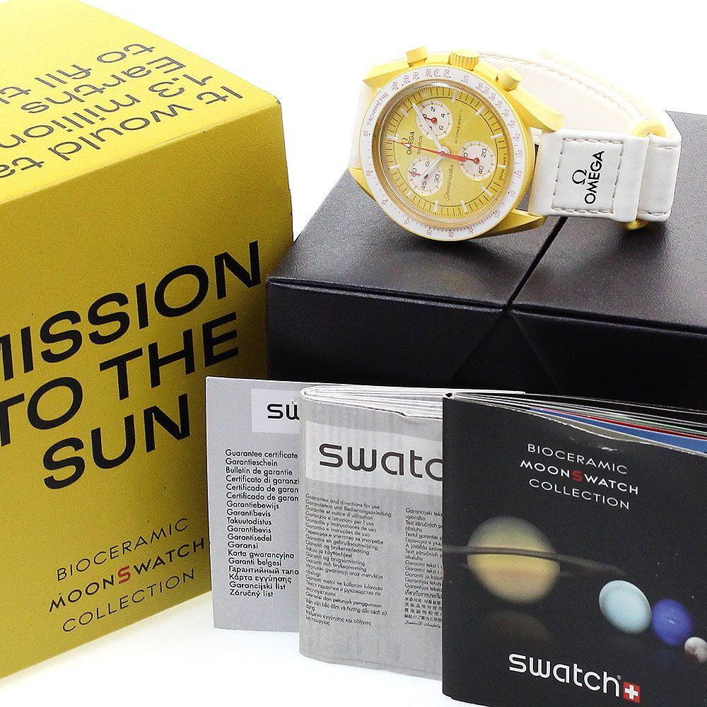 Omega x Swatch Mission to the Sun Bioceramic Moonwatch SO33J100