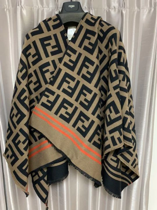 Fendi cape best sale wrap