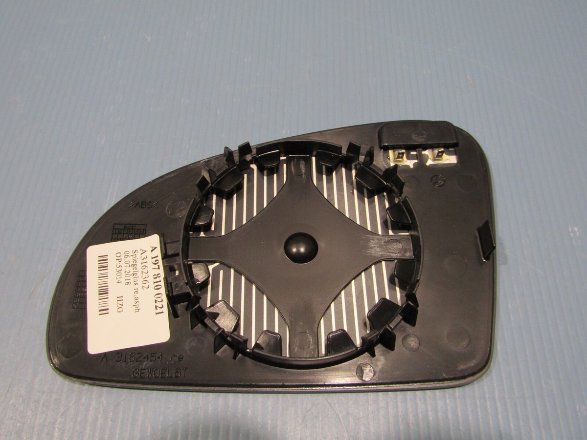 GENUINE MERCEDES SLS C197 SLK R172 RIGHT WING MIRROR GLASS  