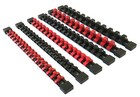 6 GOLIATH INDUSTRIAL ABS MOUNTABLE SOCKET RAIL RACK HOLDER ORGANIZER 1/4 3/8 1/2 — photo 3