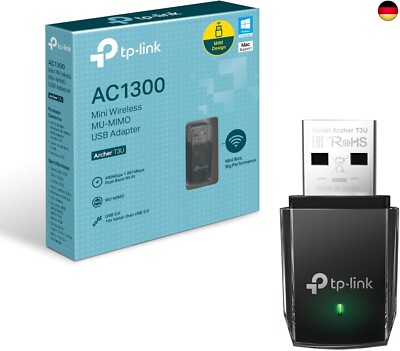 TP-Link Archer T3U AC1300 USB WLAN Stick Adapter (bis zu 867 Mbit/s auf 5GHz