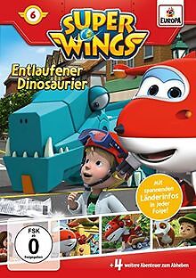 Super Wings 6 - Entlaufener Dinosaurier | DVD | Zustand gut