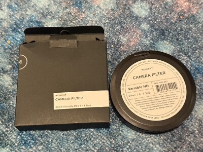 Moment Camera Filter 67mm Variable ND 6-9 Stop Barely Used