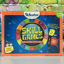 Skillmatics SKILL GAMES Write Wipe Activity Mats Build Skills Fun Learn Kids NEW