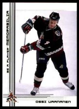 2000-01 Be A Player Memorabilia Ossi Vaananen #484