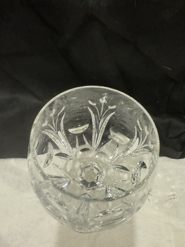 Noritake Glass Rothschild Wine Water Goblets ~ Clear Cut 7-5/8” West Germany - Picture 3 of 11