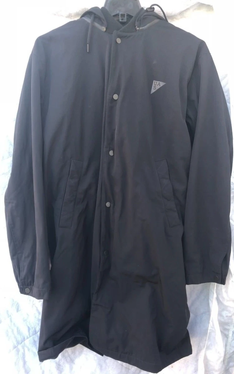 NWT Men s Under Armour UAS Heavy Weight Fleece Lined Sideline Jacket Long Sz XL