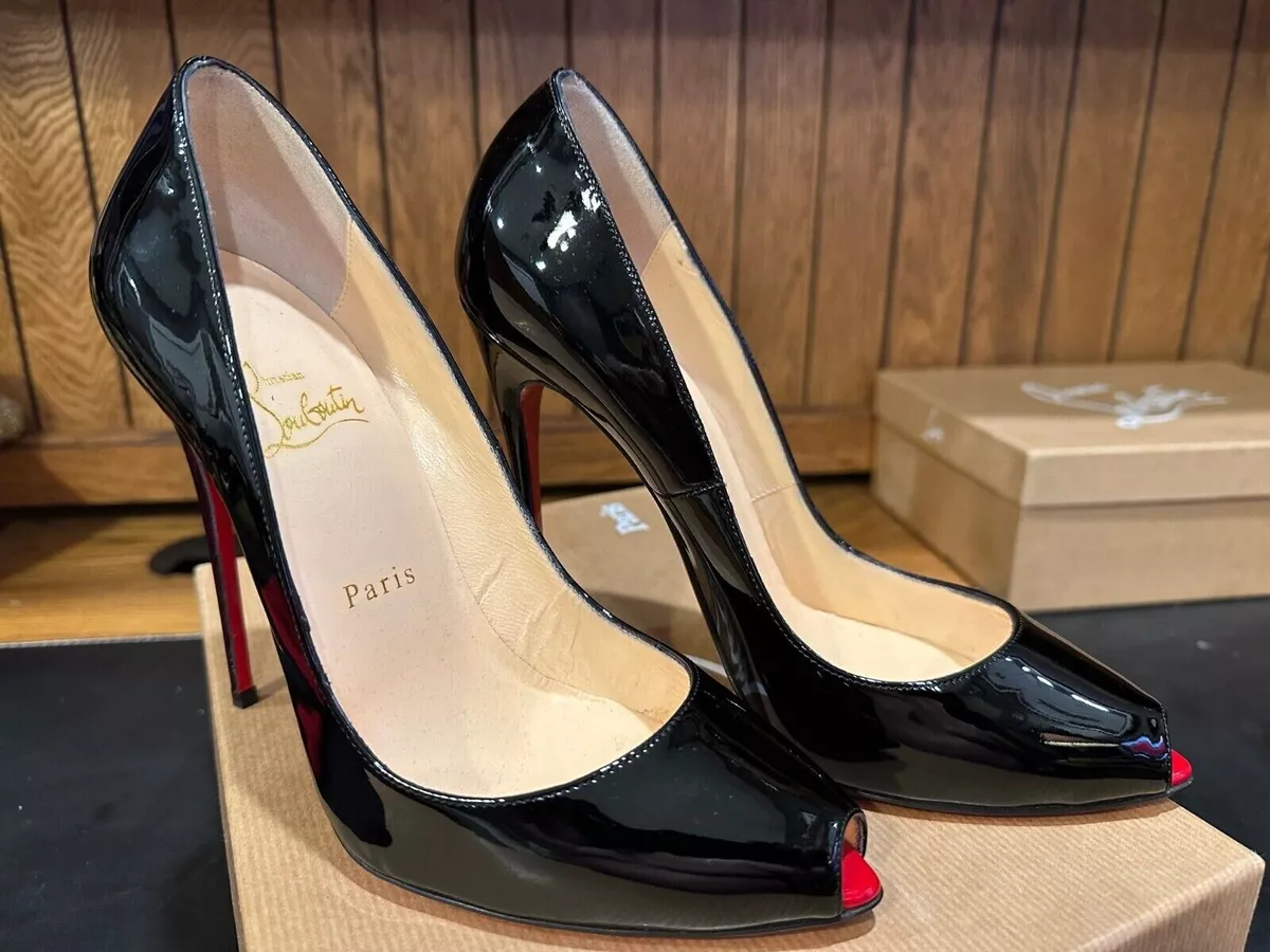 Christian Louboutin Miss Sab Patent Red Sole Pumps | Neiman Marcus