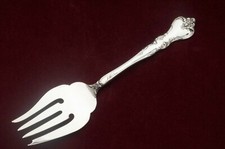 Savannah by Reed  Barton Sterling Silver Cold Meat Fork 8.5"