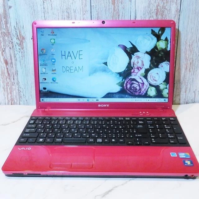 PC popular VAIO cámara computadora portátil única en su tipo rosa PCG-71311N Retoro Foto 2 de 4