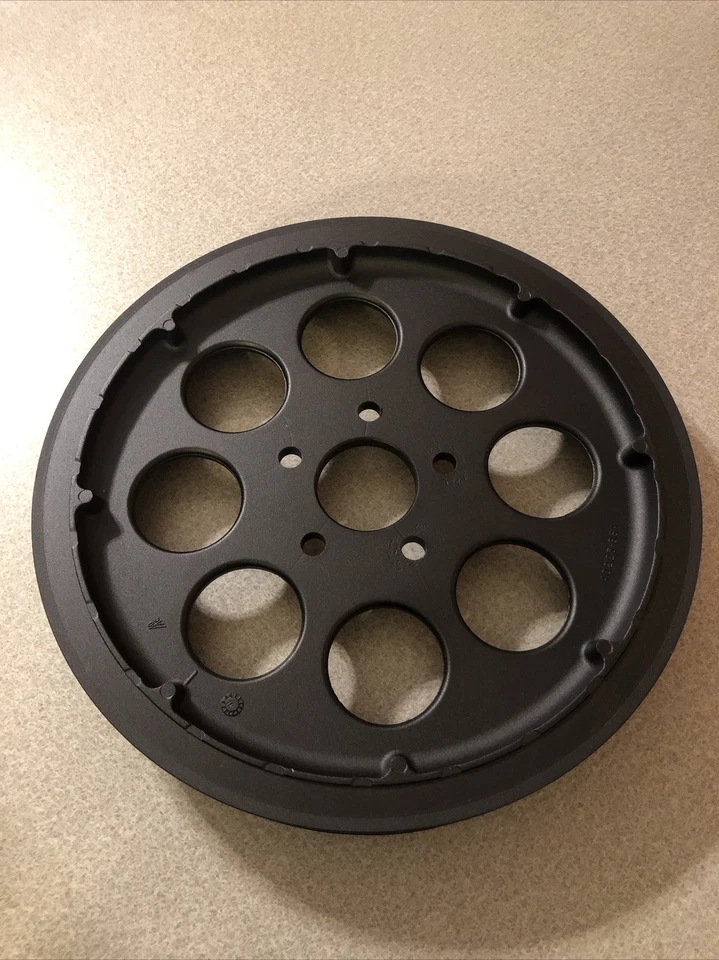 86-99 Harley Dyna Touring FXR 70T Polea Cinturón Trasero Bonita 40225-86A TEXTURA NEGRA  Foto 2 de 4