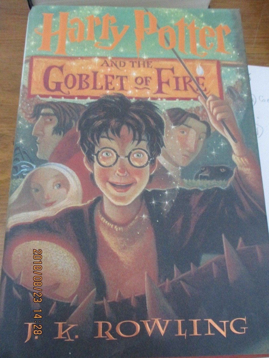 HARRY POTTER AND THE GOBLET OF FIRE, US First Edition MINT