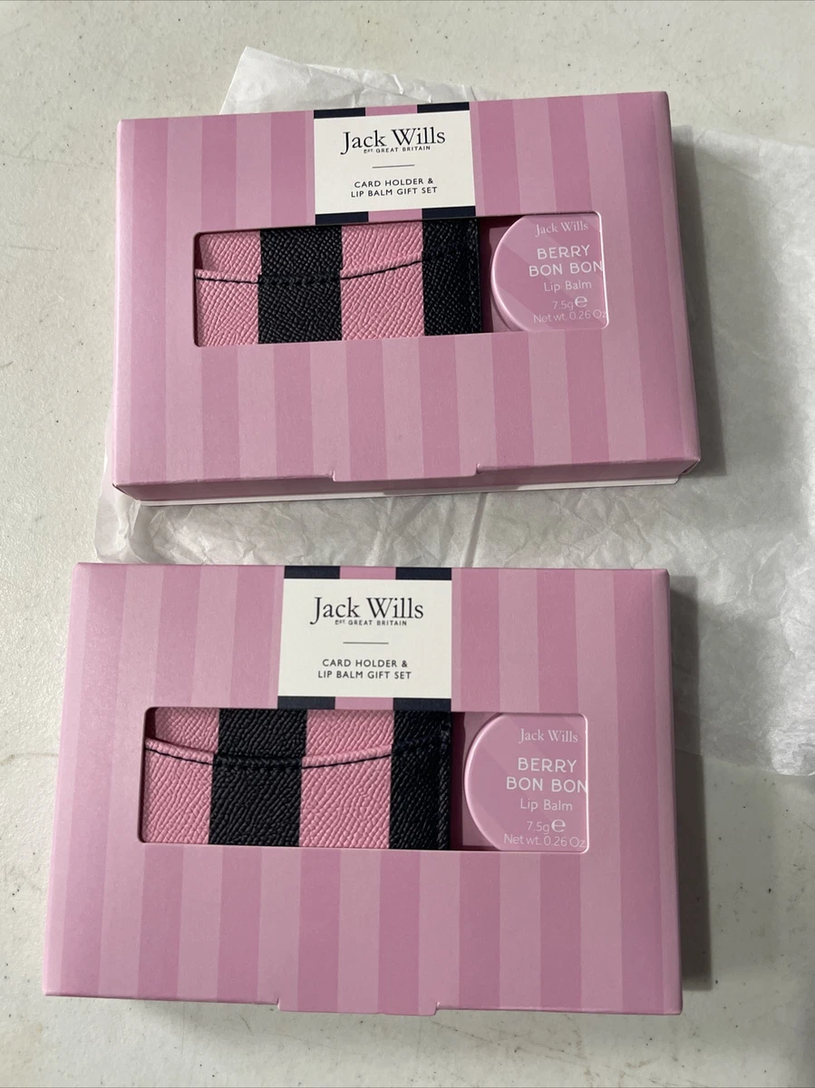 Jack Wills Lip Balm Card Holder Gift Set Medoget, 52 OFF