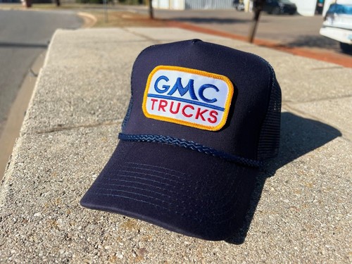 Vintage Chevy GMC Rope Snapback Trucker Hat GMC Truck Lovers - Stylish Headwear - Picture 4 of 15