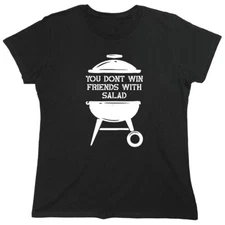You Don't Win Sarcastic Novelty Graphics Funny Womens T-Shirt