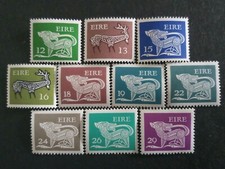 Ireland Stamps - Ancient Stags and Dogs 1976-9 MNH Sc#466-475