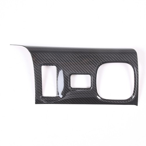 Real Carbon Fiber Seat Heat Switch Panel Cover Trim for Toyota 86/Subaru BRZ 22+ - Picture 1 of 7