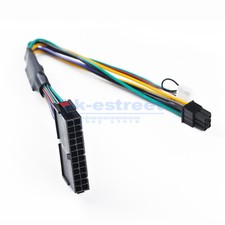 12" ATX Main 24Pin to 6Pin PSU Power Adapter Cable 18AWG For HP EliteDesk 800