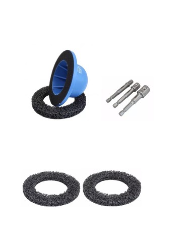 Satra Radnabenschleifer,Topfschleifer 150 mm ink. Adapter-Satz,2x Ersatzscheiben - Bild 1 von 6