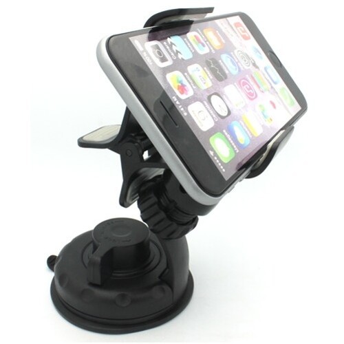 For Samsung Galaxy S20/S21/S23/S24 FE - Windshield Car Mount Holder Glass Cradle - 第 4/12 張圖片