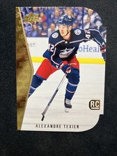 19-20 UD Series 1 Hockey Die Cut Rookies 4 Alexandre Texier