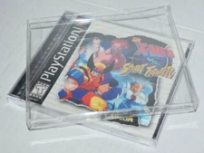 5 Single Game Protectors Cases Sleeves Box For Sony PlayStation 1 Sega Dreamcast