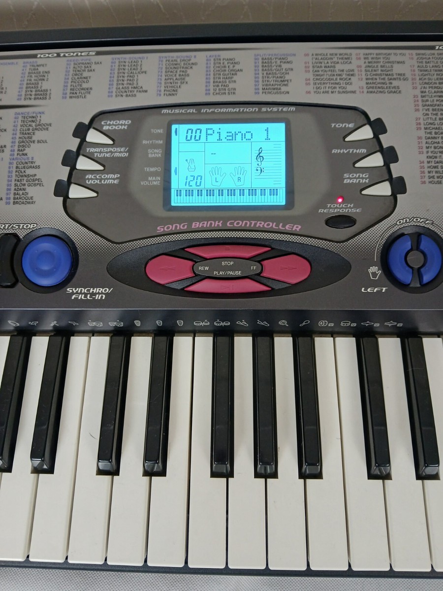 Casio Keyboard 100 Song Bank CTK-551 | eBay