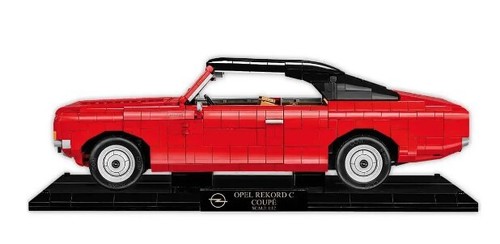 COBI, OPEL Rekord C Coupe rot Exclusive Edition - 2430 Teile, Maßstab 1:12... - Bild 3 von 6