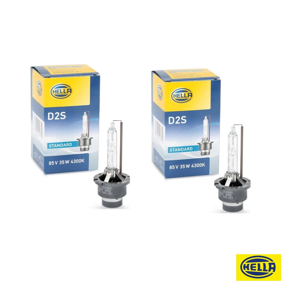 XENON HEAD LAMP BULBS x 2 D2S 85 V 35W P32d-2 4300K A3309 - Image 2 of 4