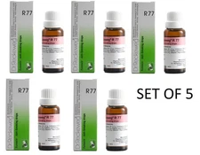 Dr Reckeweg R77 Drops 22ml ×5 | Natural Habit Control & Lung Wellness Support