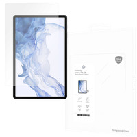 Panzerfolie Schutzglas Samsung Galaxy Tab S8 Displayschutz - Cazy - Transparant