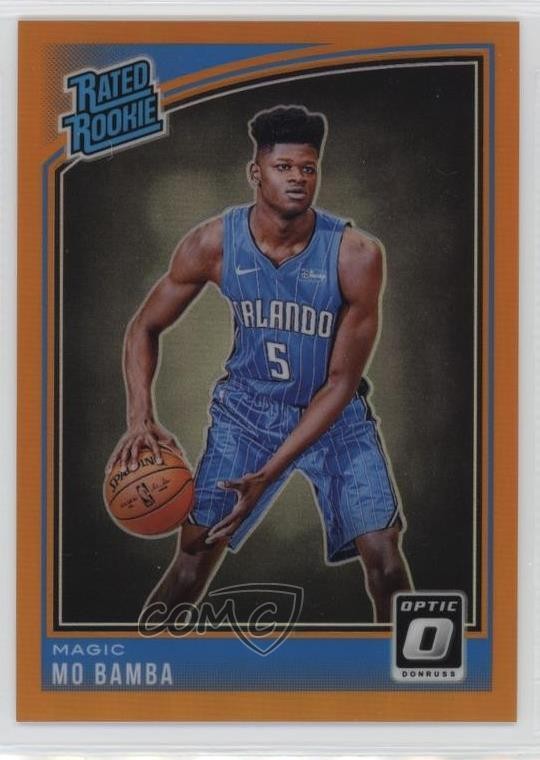 2018-19 Panini Donruss Optic Rated Rookie Orange Prizm /199 Mo Bamba #160 0jr6