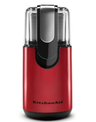 KitchenAid BCG111ER Blade Coffee Grinder Empire Red Electric Spice Mill