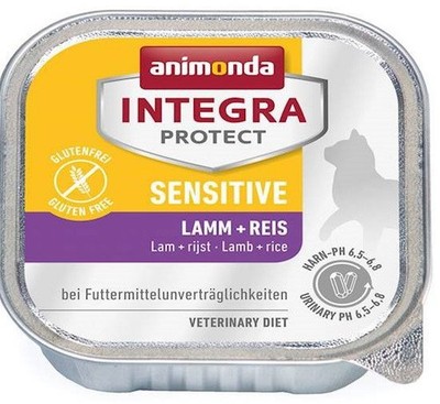 Animonda Integra Protect Sensitiv (100g)   Nassfutter, Lamm & Reis.