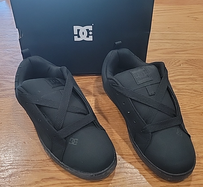 NIB DC Court Graffik Shoe - Black / Black BB2 Mens Choose  display picture 3