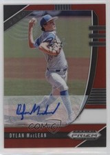2020 Panini Prizm Draft Picks Red 41/50 Dylan MacLean #PDP115 Auto 0ud4