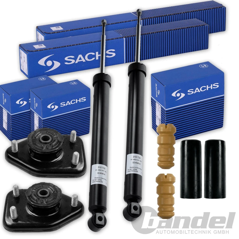 SACHS Amortisseur + Kit Protection Domlager Arrière Pour BMW X3 E83 xDrive - Photo 1/1