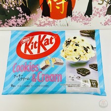 KitKat Japan Cookies  Cream Flavor 9 Bars Seasonal Limited Edition
