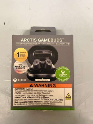New SteelSeries Arctis Gamebuds Gaming Earbuds For XBox/Multi-platform