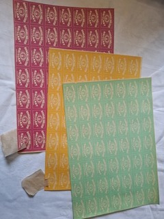 Druckvollen Bengalhölzer Etiketten