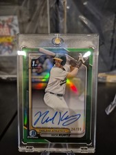 Nick Kurtz 1st Bowman Draft 24' Green Refr Auto 24 Of 99
